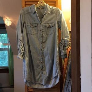 Denim dress size S!
